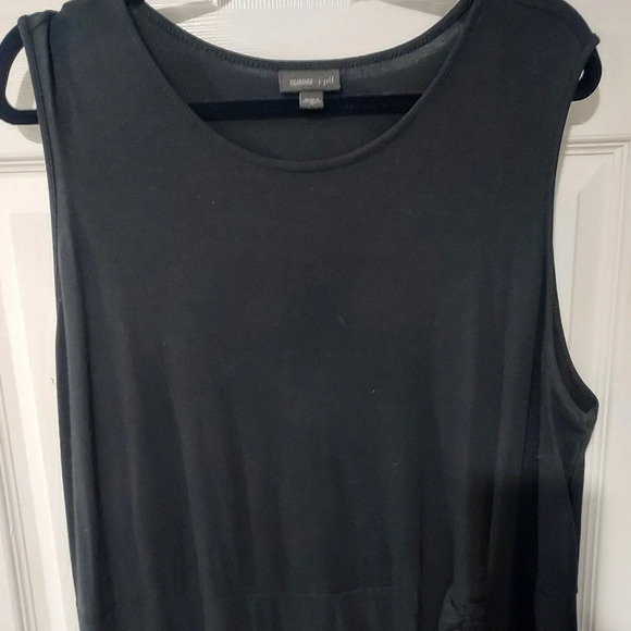 J. Jill Wearever Collection Black Sleeveless A-line Dress in Size XL - Picture 3 of 8